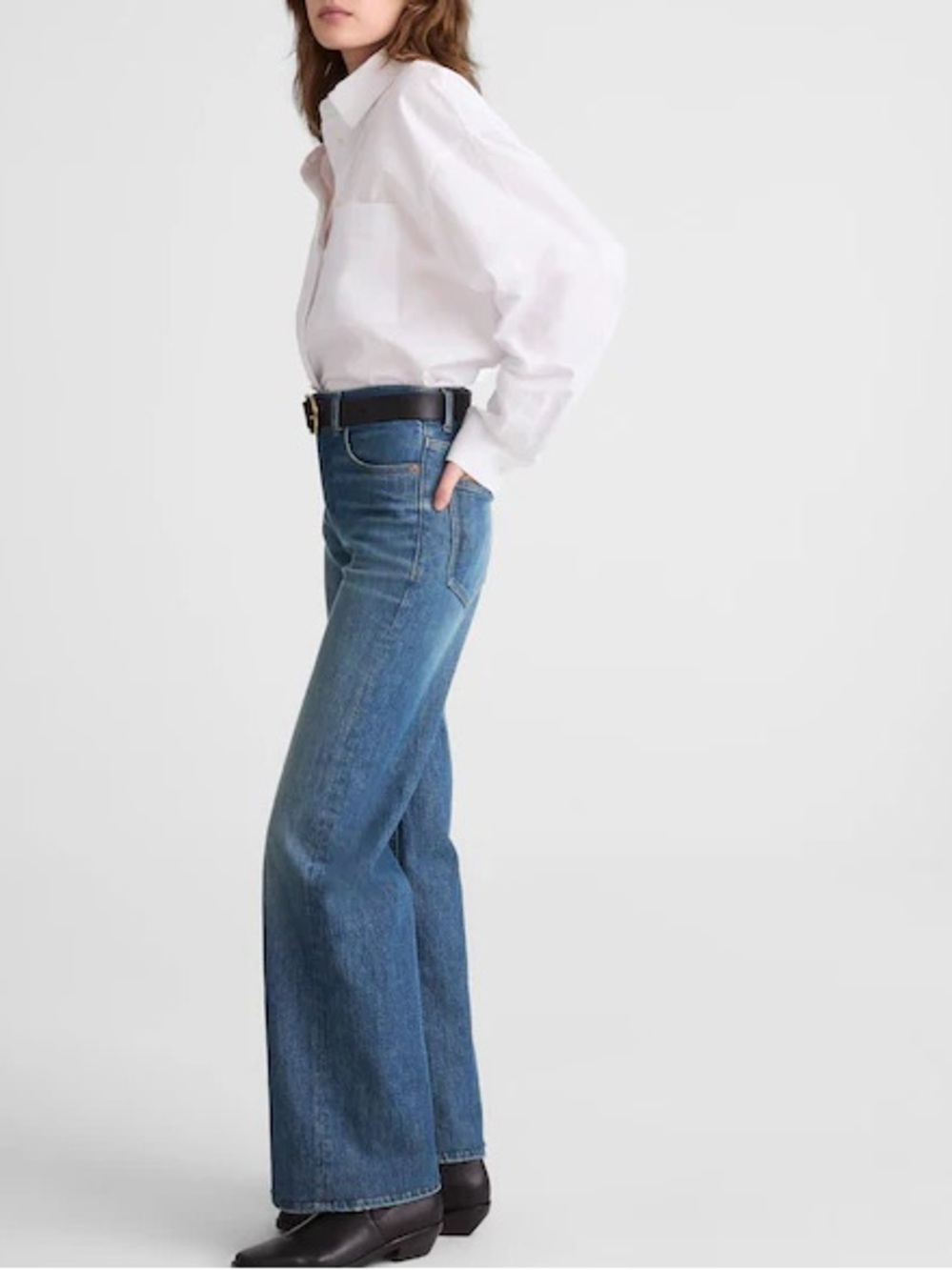 MADEWELL The Perfect Vintage Wide-Leg Jean 29T 29 tall (31 X 32)